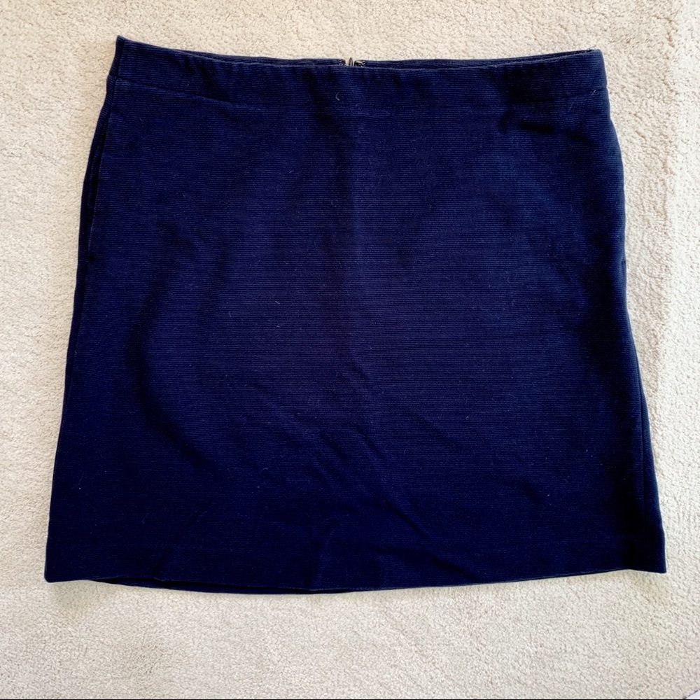Talbots Navy Skirt
